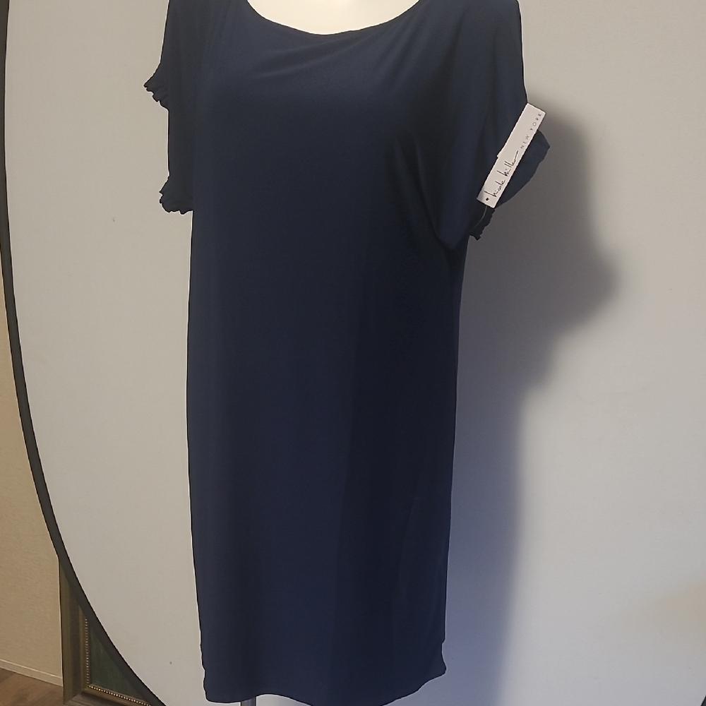 Nicole Miller Navy Blue Dress
